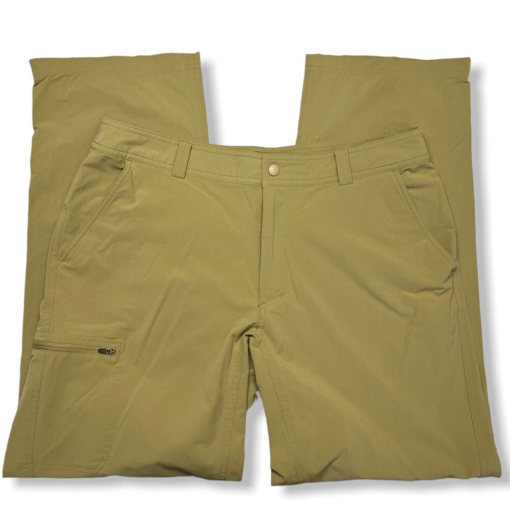 EMS Eastern Mountain Sports Convertible Cargo Pants SIZE 36 Brown Hiking Outdoor